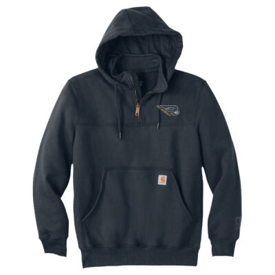 Carhartt Rain Defender Paxton Heavyweight Hooded Zip Mock Sweatshirt Thumbnail