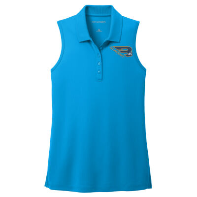 Port Authority Ladies Dry Zone UV Micro-Mesh Sleeveless Polo Thumbnail