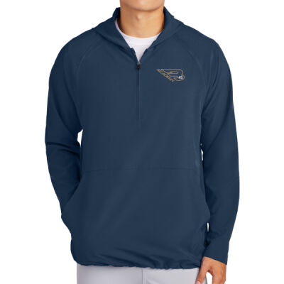 Sport-Tek® Repeat 1/2-Zip Long Sleeve Hooded Jacket Thumbnail