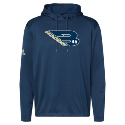 Textured Mixed Media Hooded Sweatshirt (Name + Number Option) Thumbnail