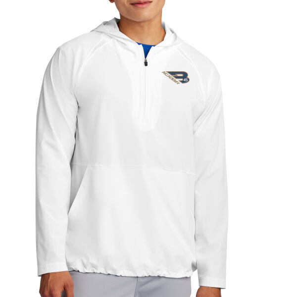 Sport-Tek Repeat 1/2-Zip Long Sleeve Hooded Jacket Thumbnail