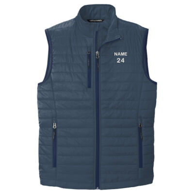 Packable Puffy Vest ( Back Print ) Thumbnail