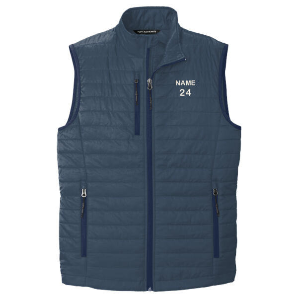 Packable Puffy Vest ( Back Print ) Thumbnail