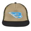 Flat Bill Snapback Trucker Cap Thumbnail